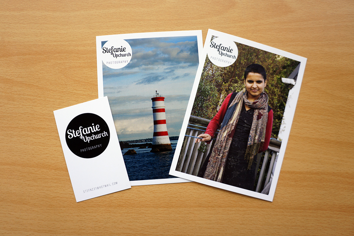 photographer NZ New Zealand photo camera brand identity stef stefanie upchurch postcards postcard