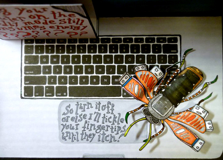 hybrids Insects Electronics combined energy saving