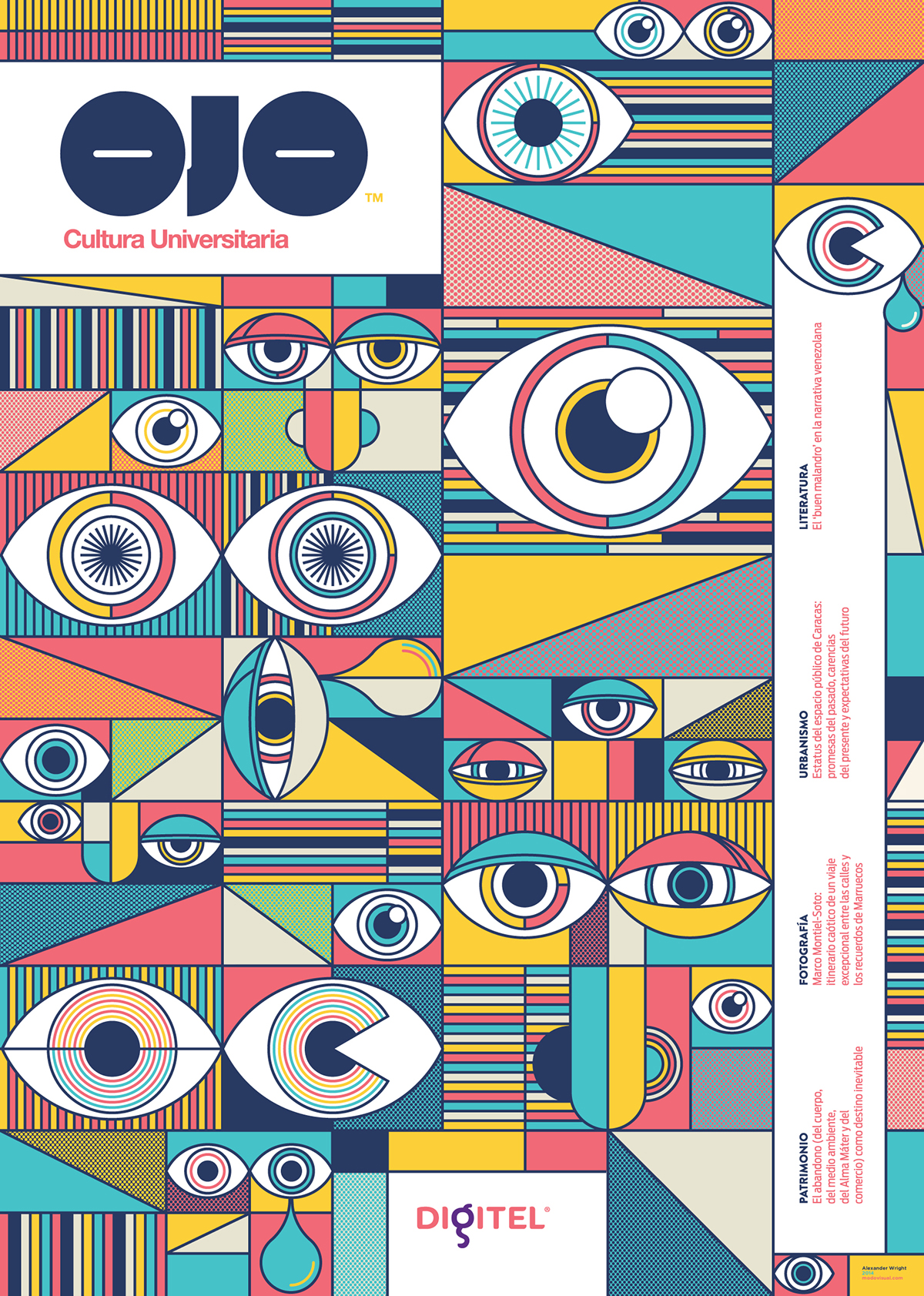 cover Portada modo modovisual venezuela magazine revista ojo eye culture cultura alexander wright
