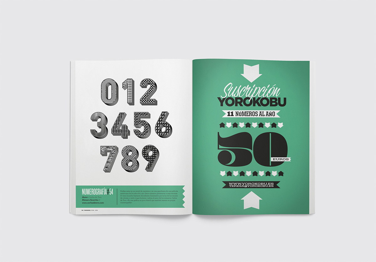 lettering neon yorokobu magazine editorial typo Typeface type design design graphic barcelona madrid spain Patterns