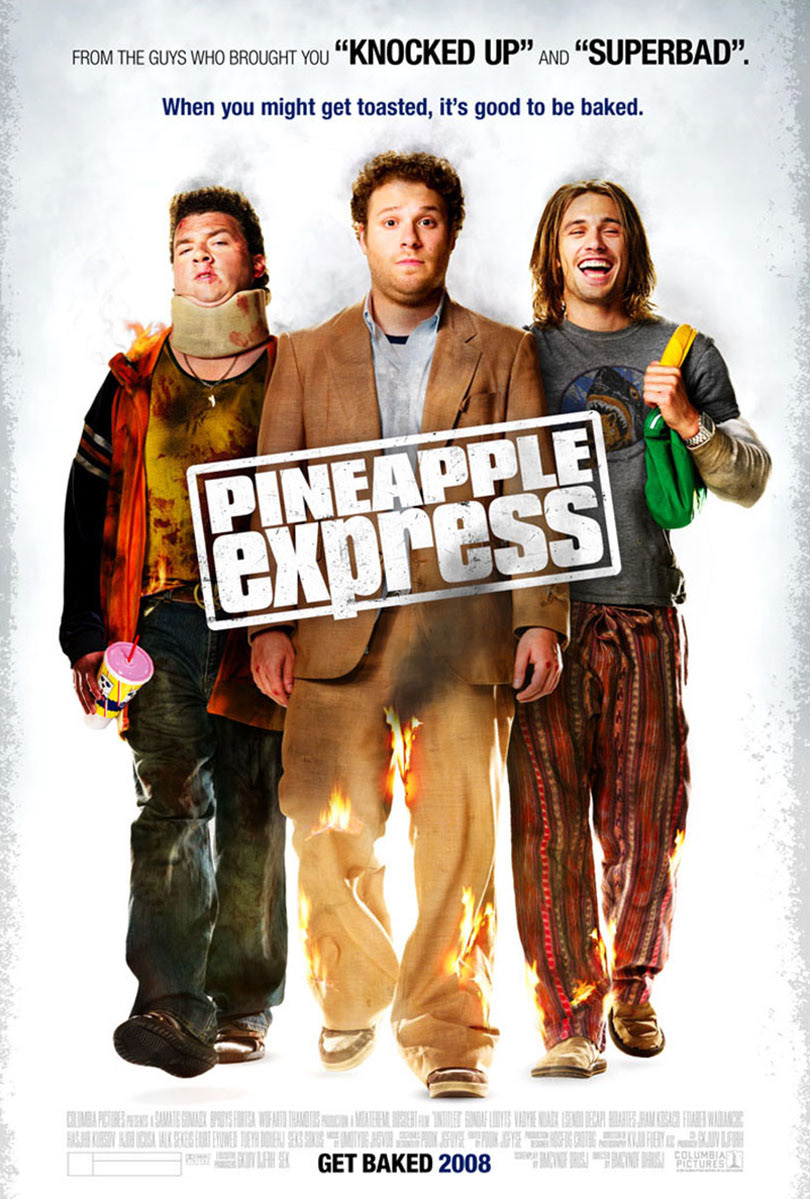 keyart keyart poster movie movie poster cannabis Columbia Pictures knocked up pineapple express Superbad weed