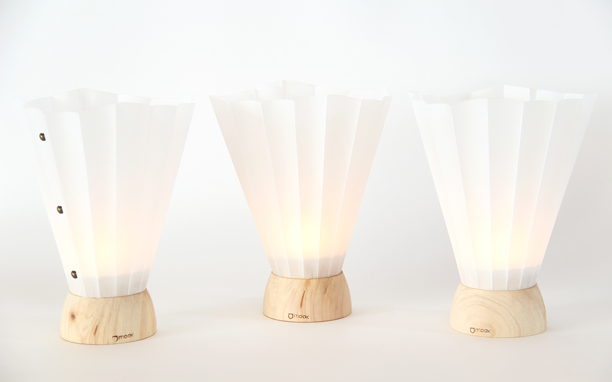 wood madera light lantern farolito parchment paper papel pergamino tea light Cali colombia diseño design luz moak