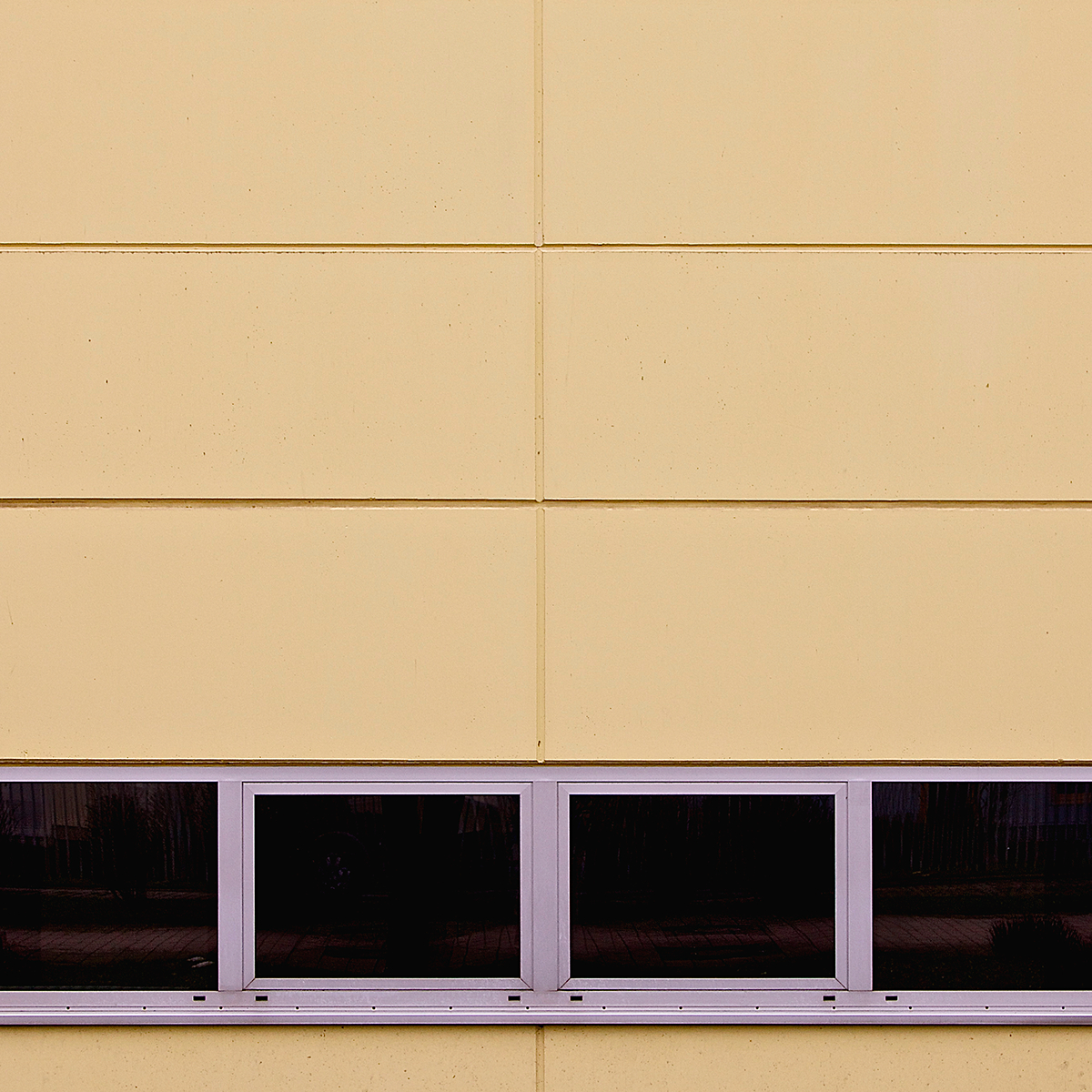 facade minimalismus detail Window door stair material square
