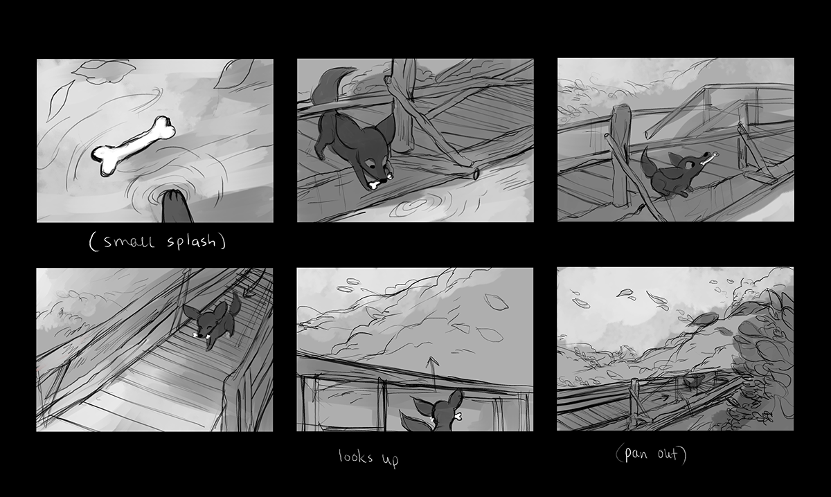 storyboard color sequential sequence