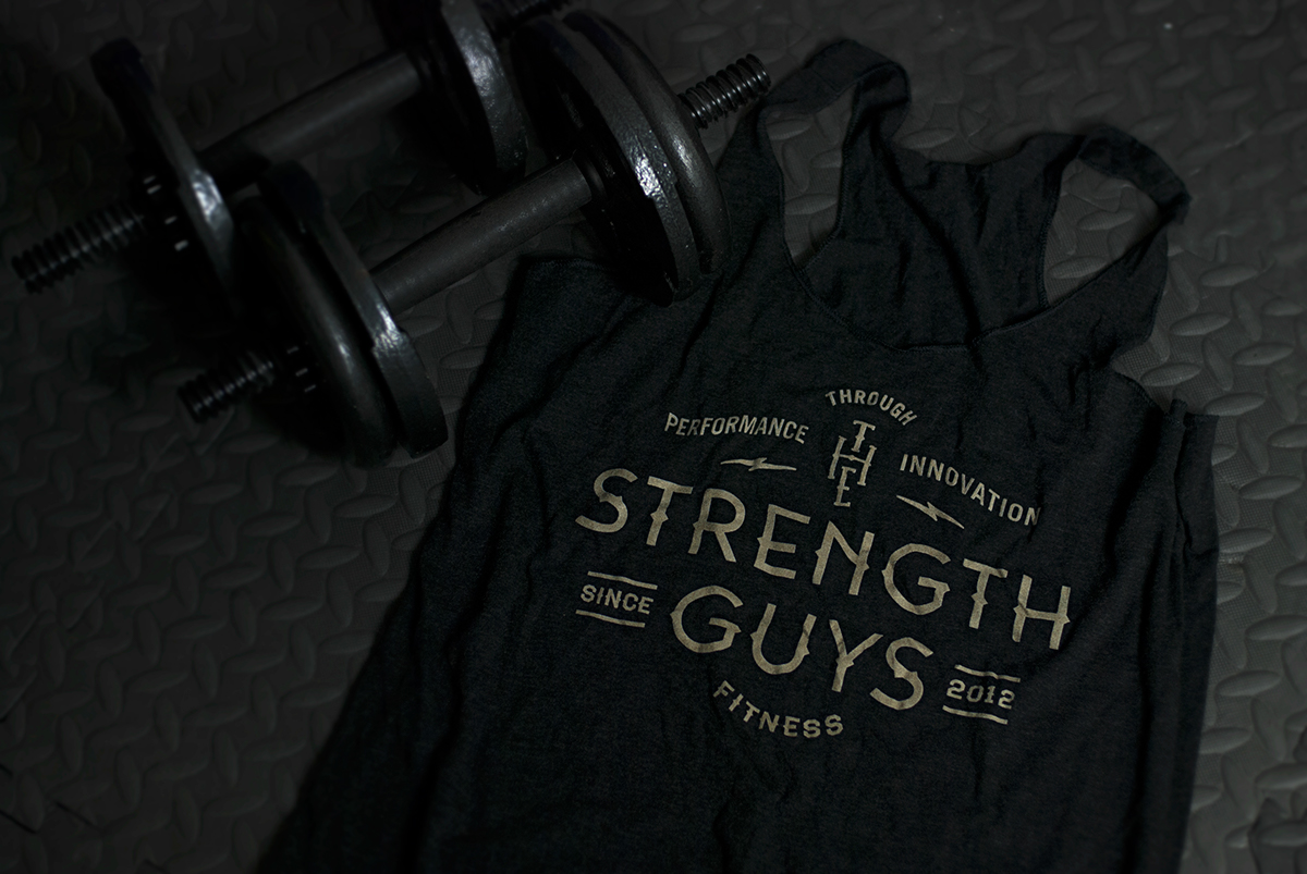 Logo Design iconography clothing design strength fitness merchandise nutrition