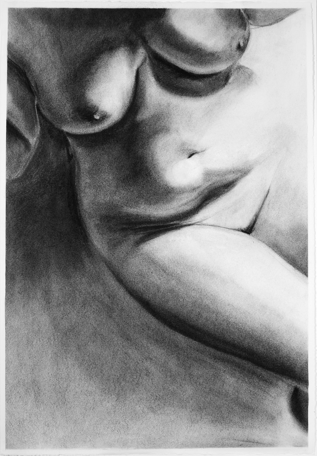 Charcoal Drawing Figure Drawing