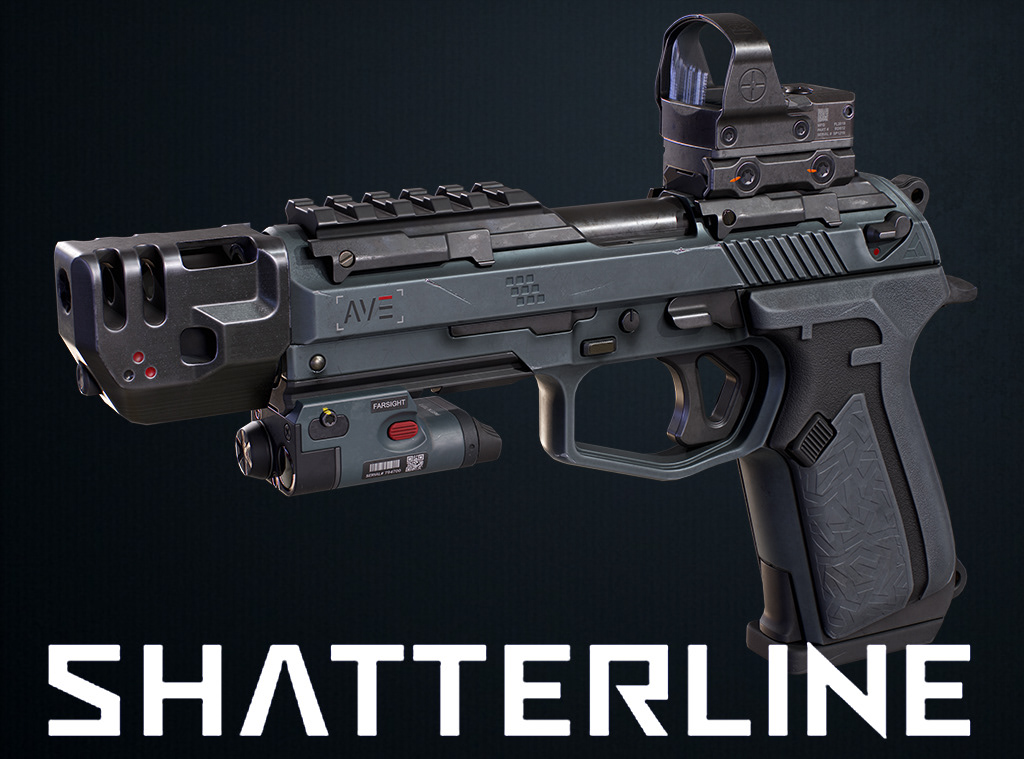 3D Beretta digital3d gameart Gun pistol Weapon
