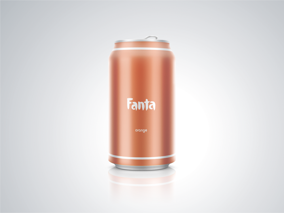 Sprite fanta minimal cocacola упаковка кола концепт simple clean