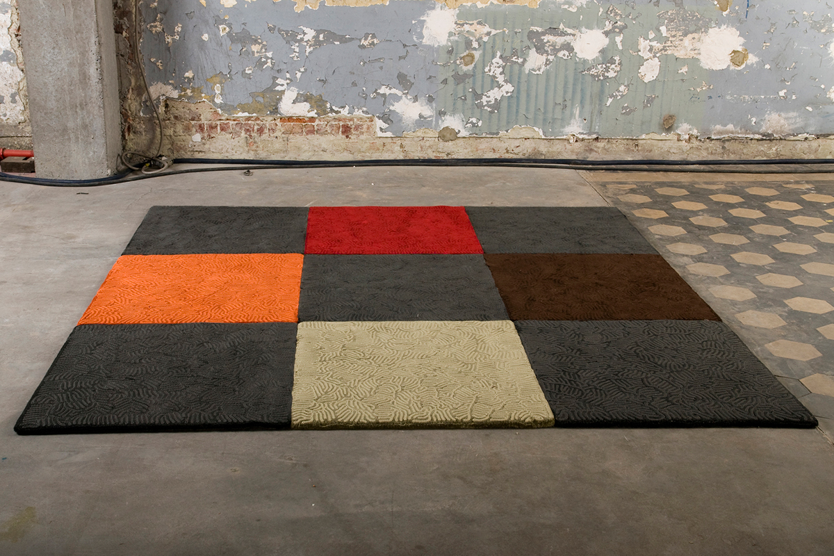 handmade Custom modules Rug belgium carpet