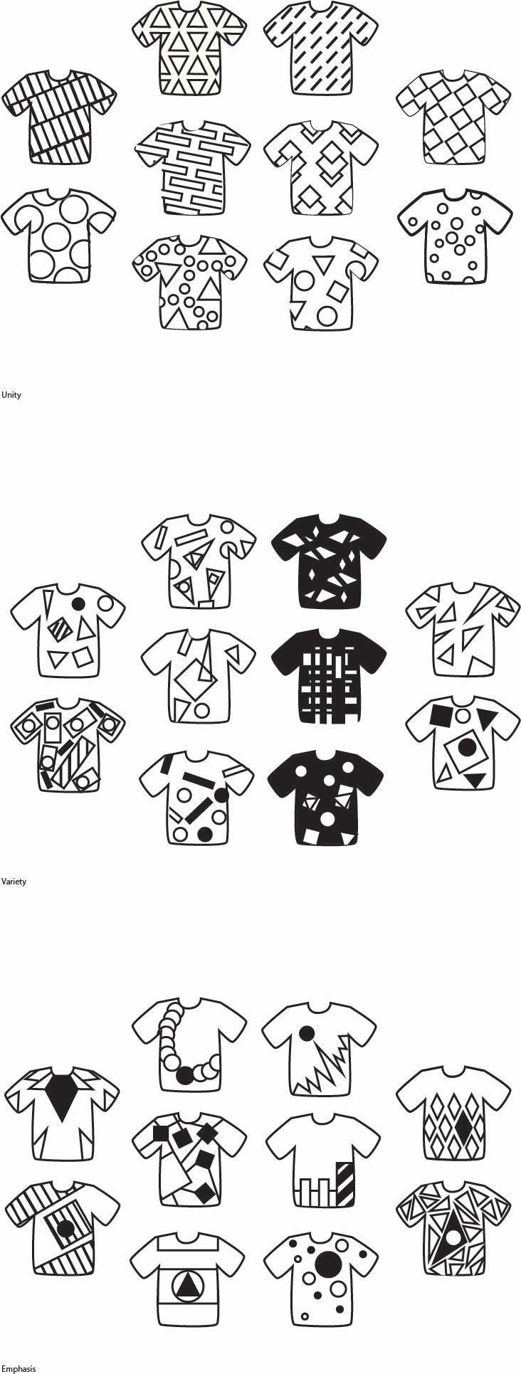 adobe illustrator emphasis t-shirt T-Shirt Design unity variety