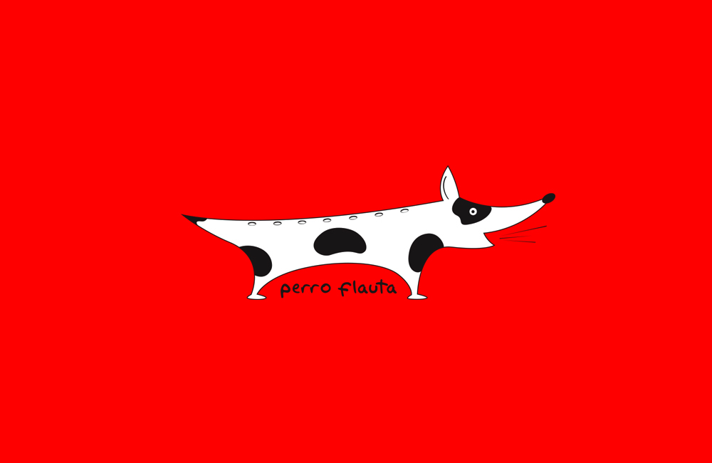 dog design graphicdesign flute piacentino 3D art digitalart diseño flauta gonzalopiacentino perro perroflauta publicidad