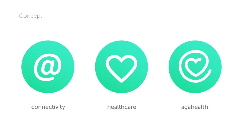 agahealth Health hospital emergency green heart Startup app healthcare medical