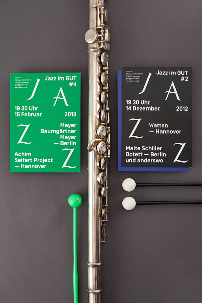jazz print Event flyer poster