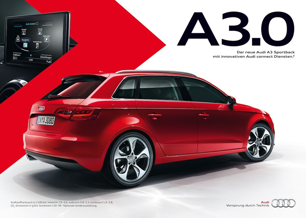 Audi A3 Sportback uwe duettmann Tilman Gossner the scope  Digital Studio studio