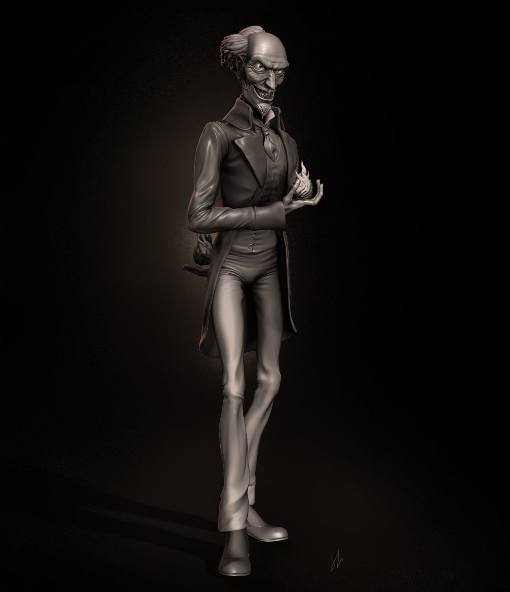 3D 3dcoat Character design compositing modelling photoshop retopology Zbrush fan_art