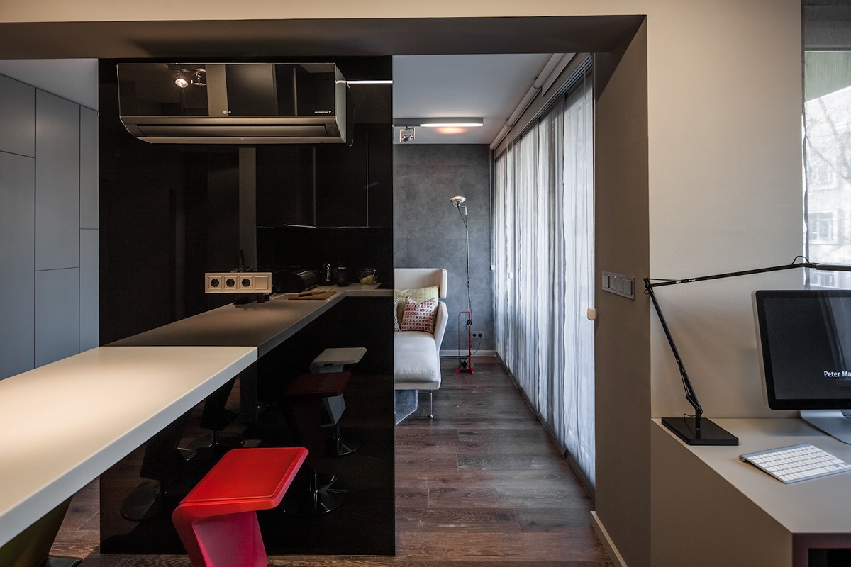 flat  residential  interior design   budapest