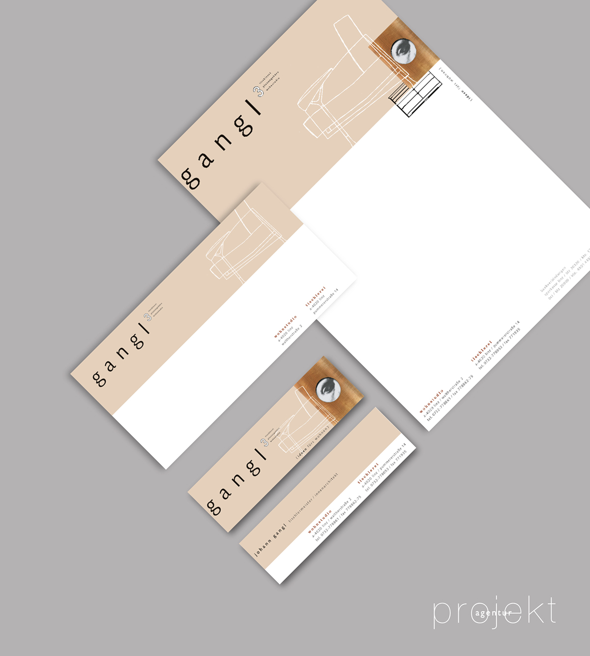 Corporate Design logo brand stationary letter design typo business card