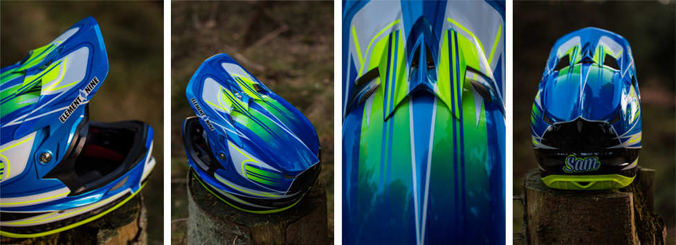 custom paint d3 troy lee designs downhill mountain bike Helmet Custom