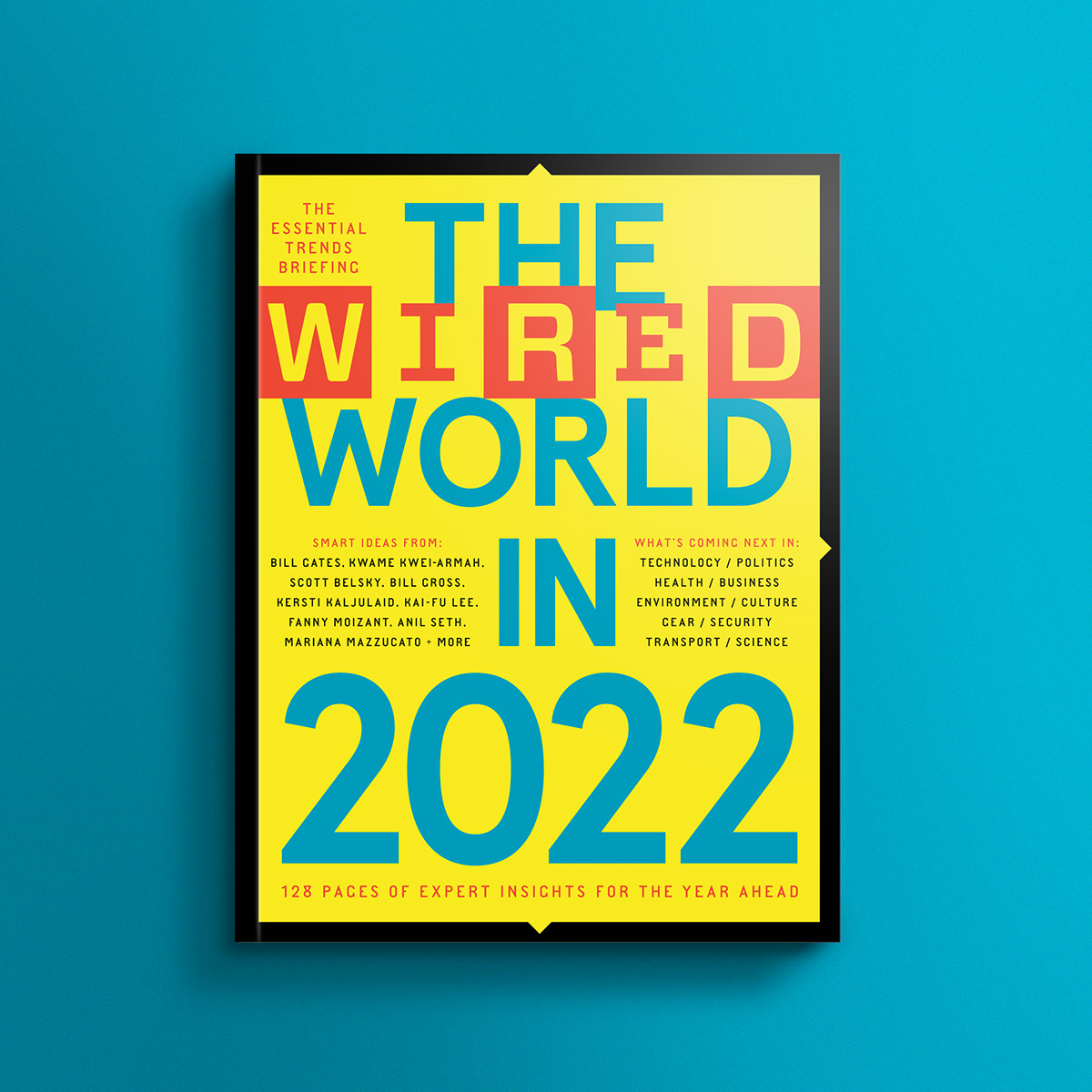 2022 design ANNUAL editorial design  ILLUSTRATION  magazine massimilianoaurelio print Wired
