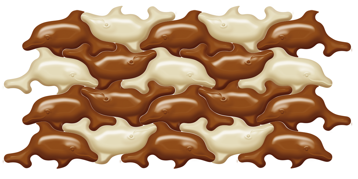 pattern Food  M. C. Escher chocolate Tessellation