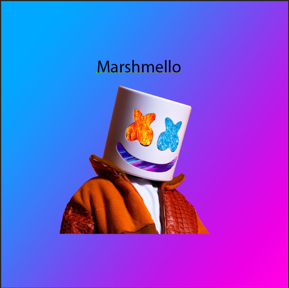music design Marshmello
