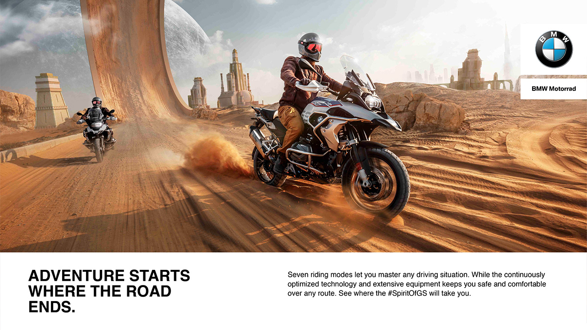 BMW bmwgs motorcycle motorrad retouch motorbike car Automotive Photography visualisation