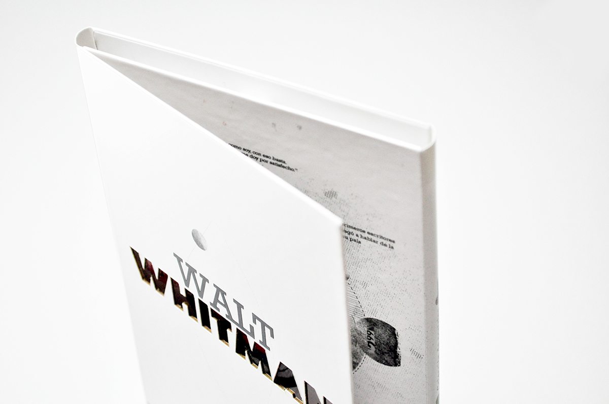 Walt Whitman Mateo Rios Poetry  typography   collage White