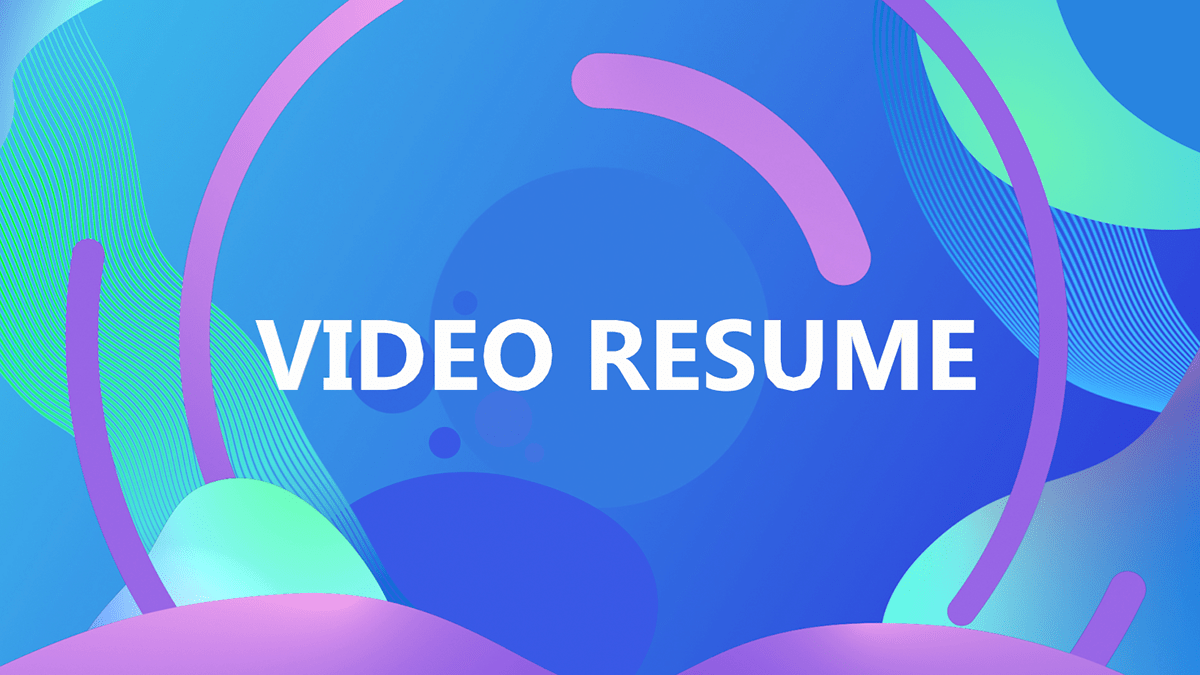 animator Graphic Designer Jobs logo designer portfolio Video Editor Video Resume