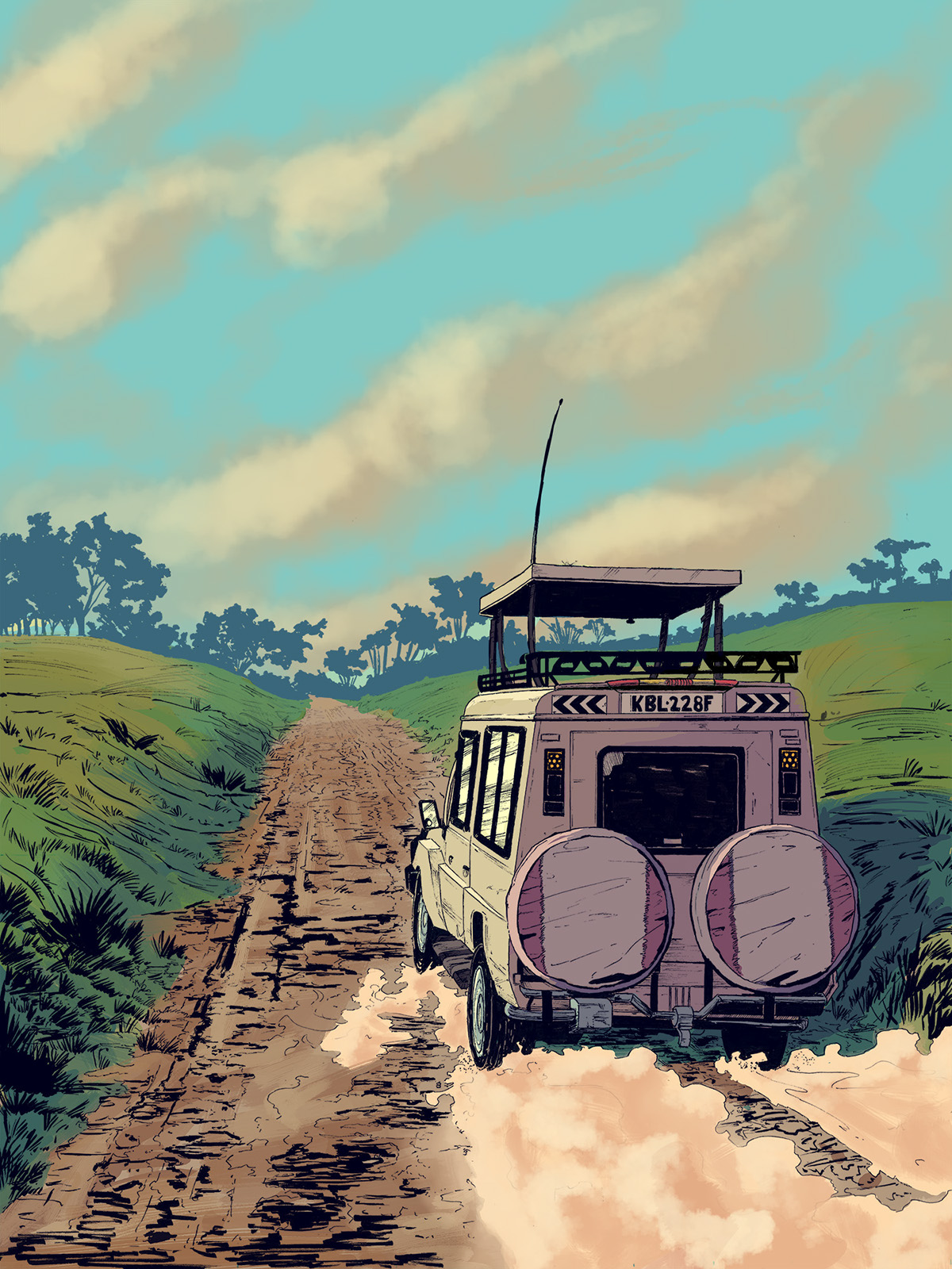 safari kenya africa rover adventure