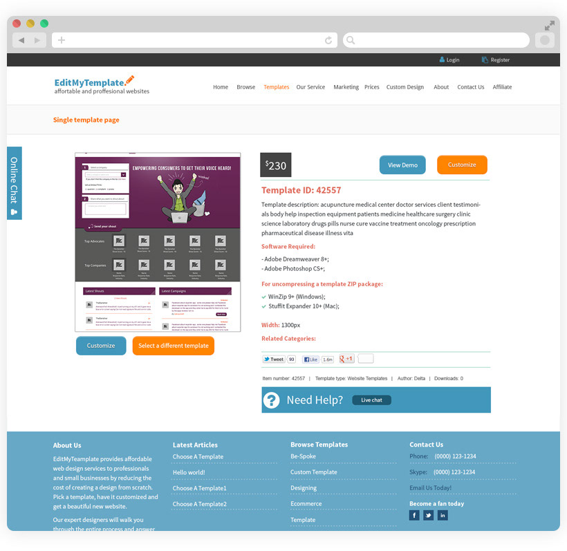 web design agency template customization site web site clean modern custom web design Responsive mobile