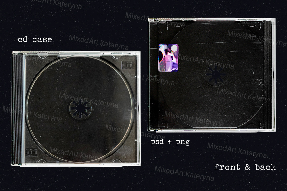 CD cover CD packaging cover mockup Disk Mockup cd case Retro 80s music Cover Art glass