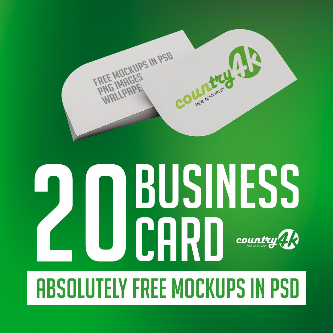 free Mockup psd product business card company business corporate paper