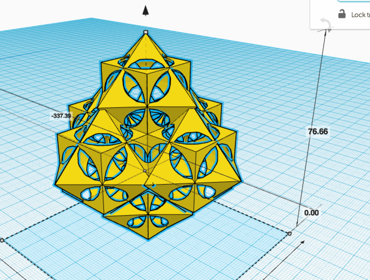 3d printing geometric design fractal shapebuilding Thomas Everett Green thomasgreenart thomas green art
