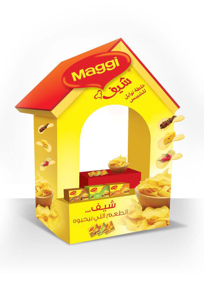 Maggi seasoning campaign Packaging