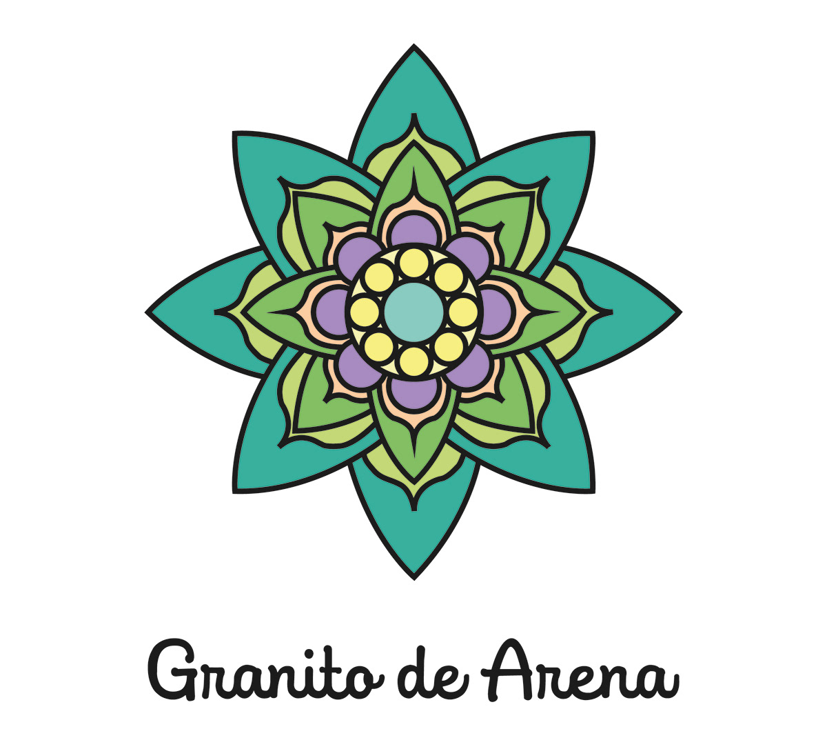 logo Pots Entrepeneurship argentina la pampa granito de arena pintado artisan artesanal emprendimiento