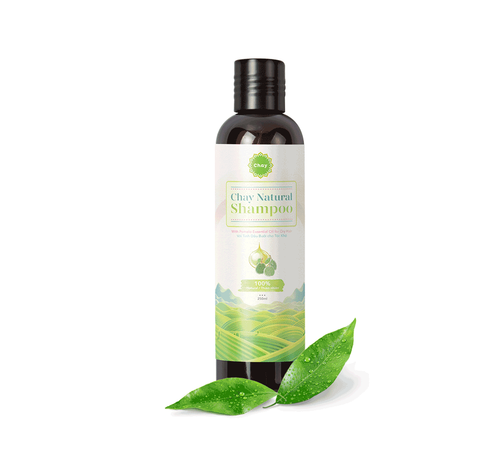 herbal shampoo packaging design grapefruit pomelo mountain essential oil viet nam design Organic Natural Handmade Fresh and Gently