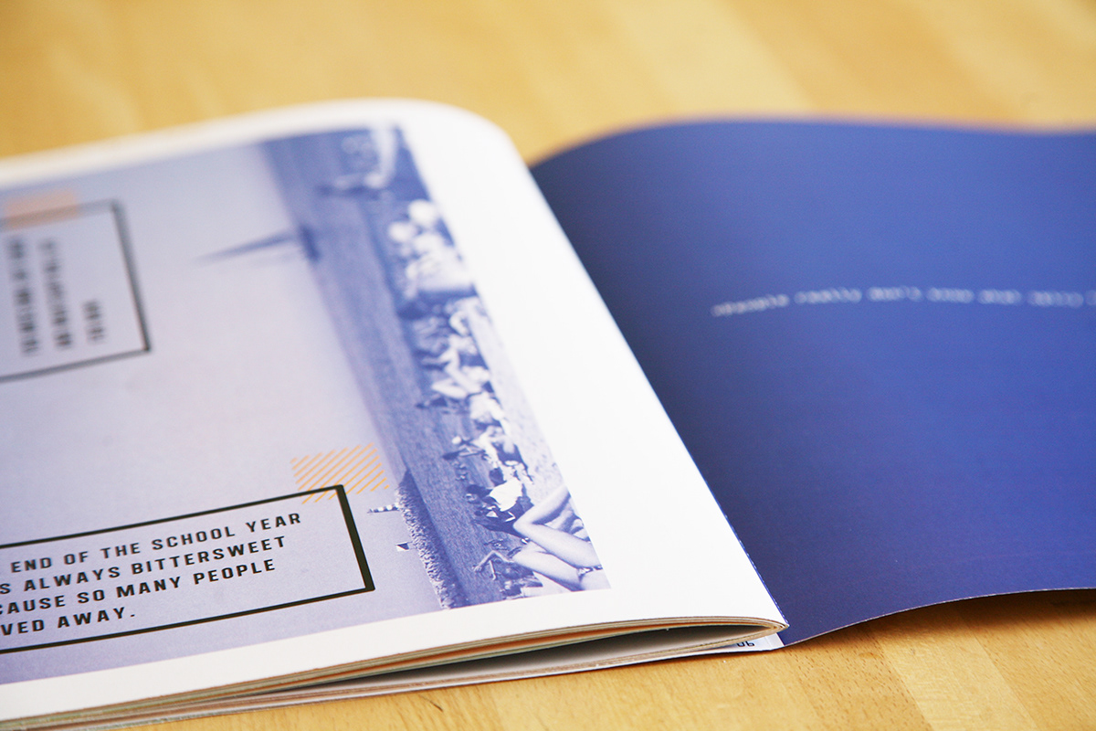 gd4 type Booklet Bookdesign Zine  design