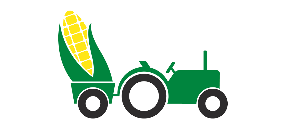 logo farm peters Salem new hampshire Tractor corn produce red green yellow black