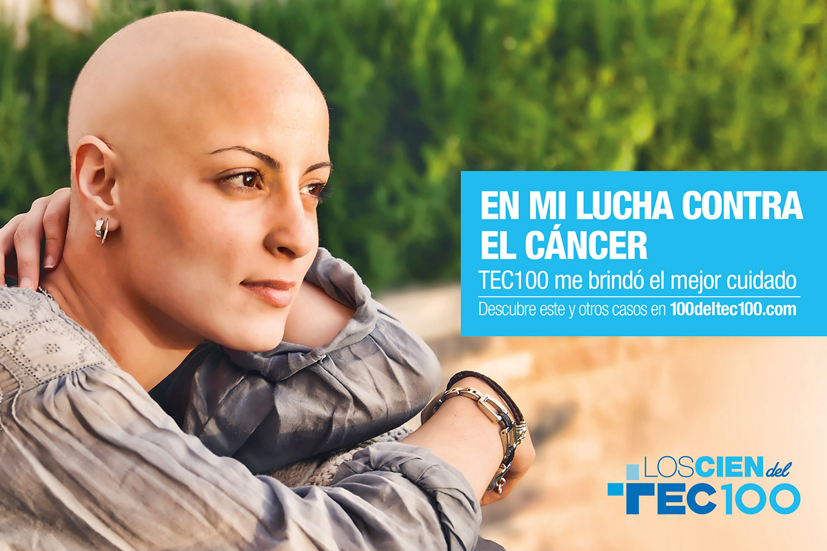Tec100 Los 100 del Queretaro Hospital Campaign Mexico Campaign Rebeca Cubillo cubillodesign