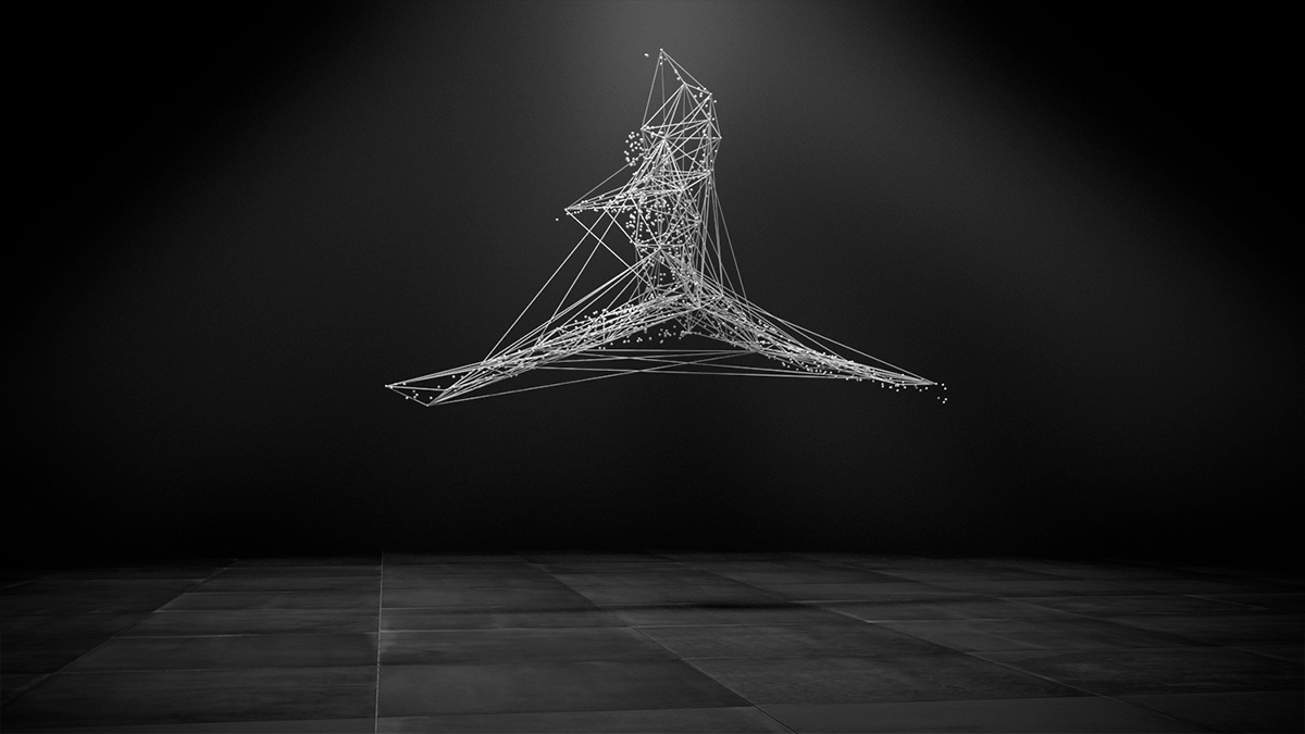 3dsmax Motiongrafics atom balett motioncapture animation  vfx vray particle