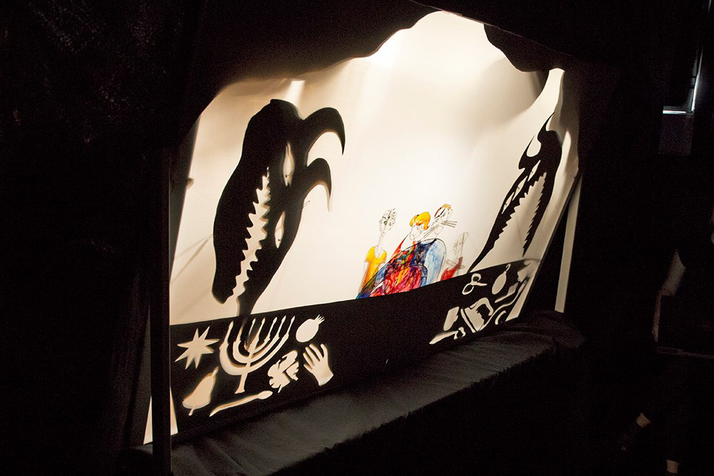 light puppet play shadow play shadow theatre Theatre