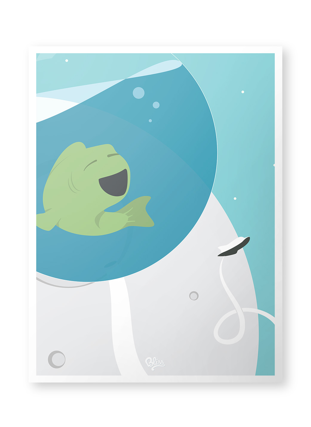 bliss SCAD RocketPig TurboTurtle Astrofish ScubaBear HAND LETTERING logo app brand