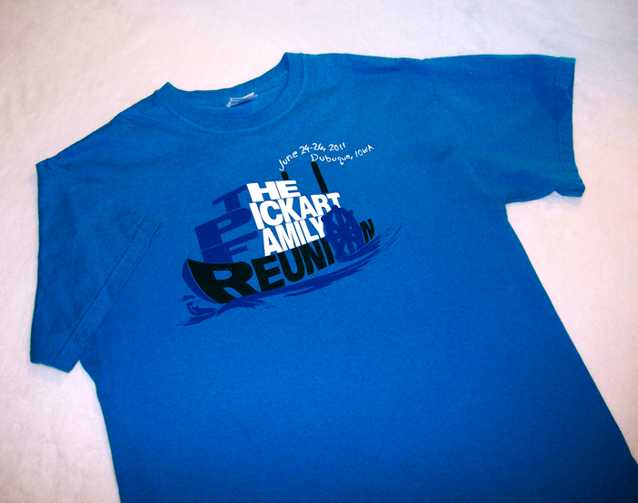 riverboat family reunion t-shirt pickart
