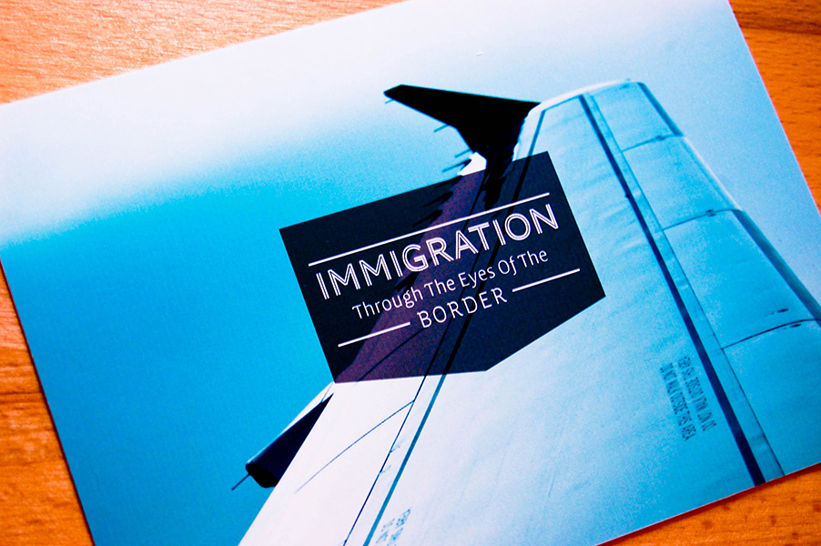 postcard Travel Immigration POINT OF VIEW Archetypes Controversial illegal immigration