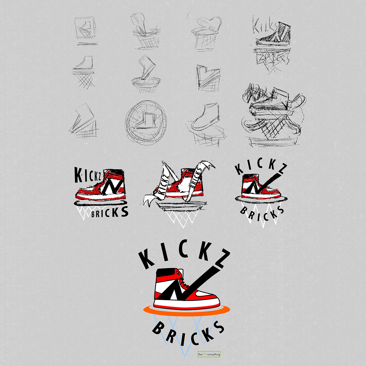 basketball branding  design graphic design  Icon ILLUSTRATION  logo sneakers sport