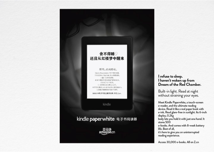 kindle paperwhite read book