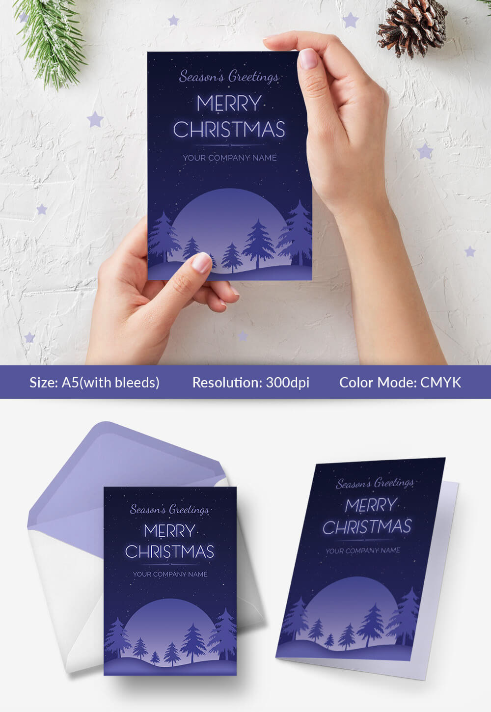 greeting card print photoshop free psd Christmas christmas card Christmas Greetings Season greeting freebie creative