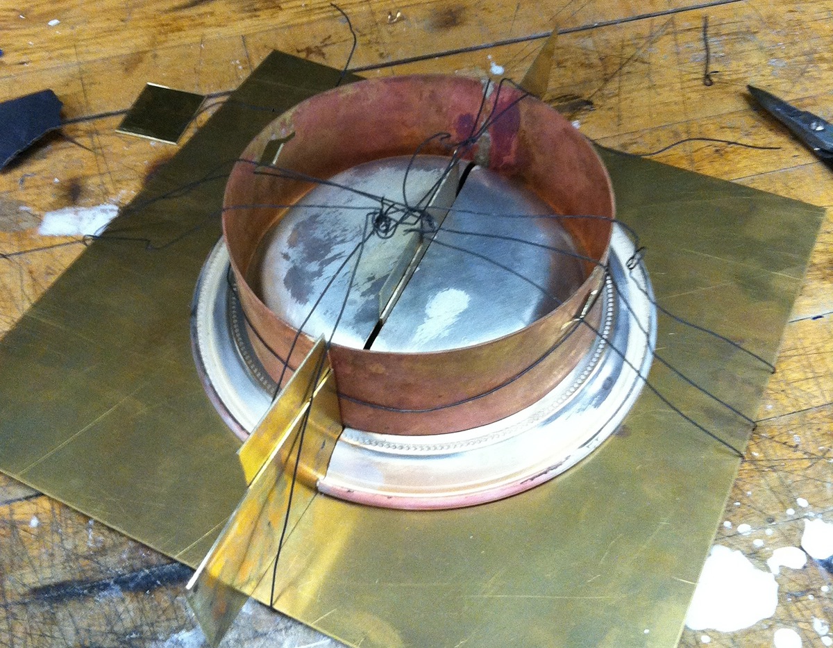 plate metalsmithing tableware