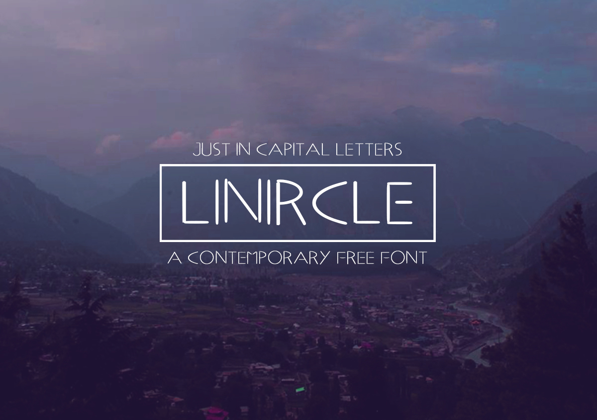 free font contemporary worldwide typography   new font vintage modren font line circle