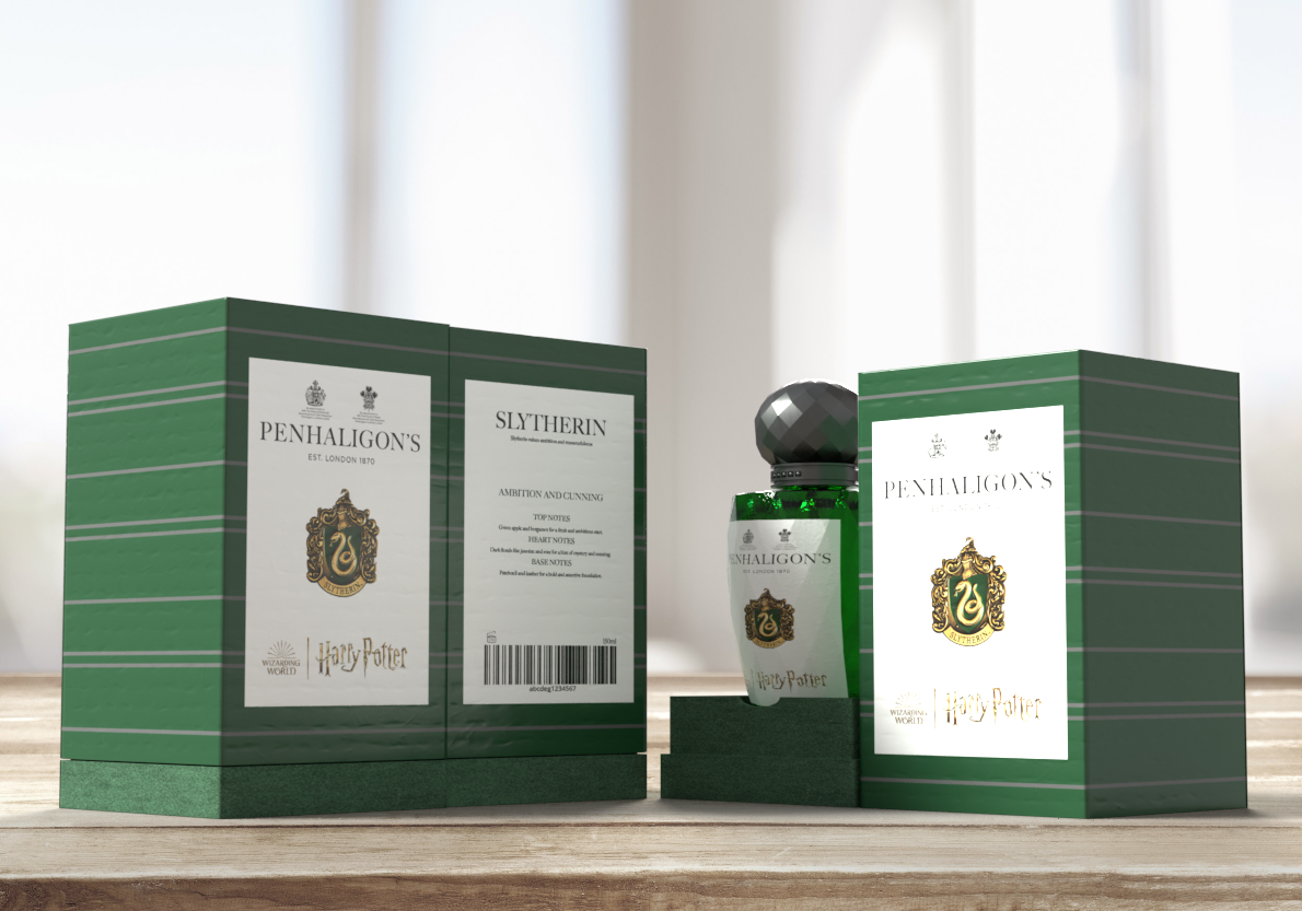 harry potter perfume penhaligon's Collaboration packaging design visual identity brand harry potter art